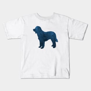 Goldendoodle Labradoodle Silhouette Kids T-Shirt